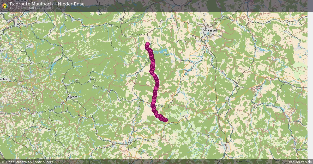 Radtour Maulbach – Nieder-Ense