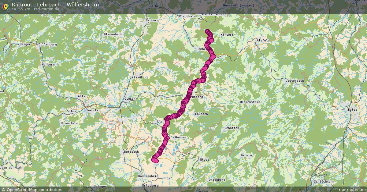 Radtour Lehrbach – Wölfersheim
