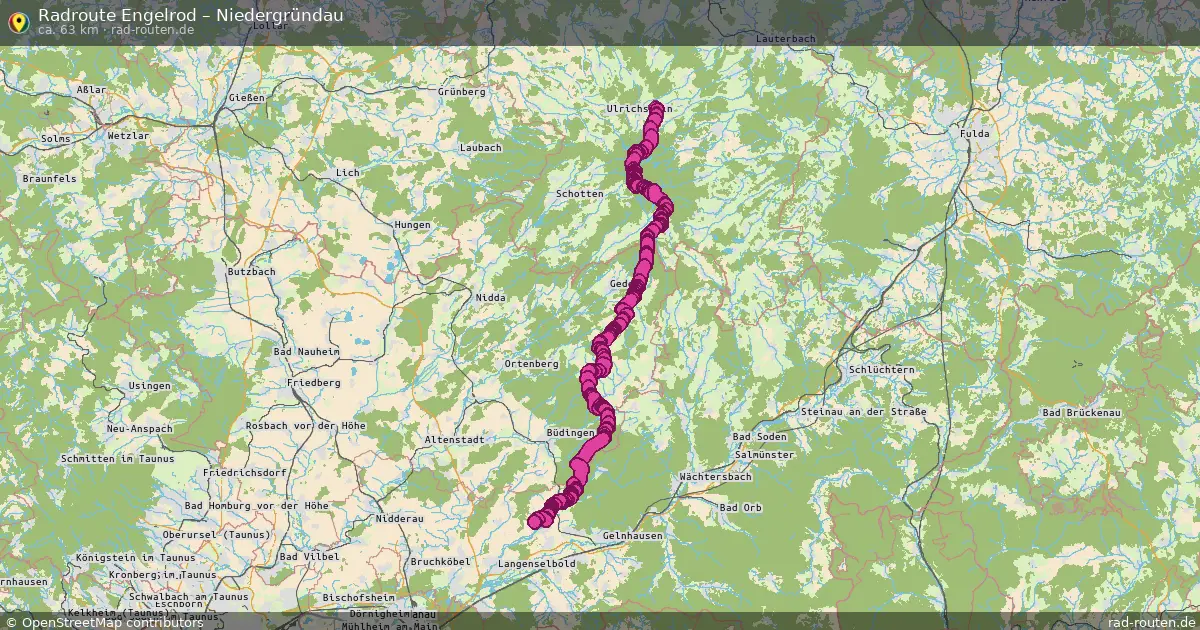 Radtour Engelrod – Niedergründau