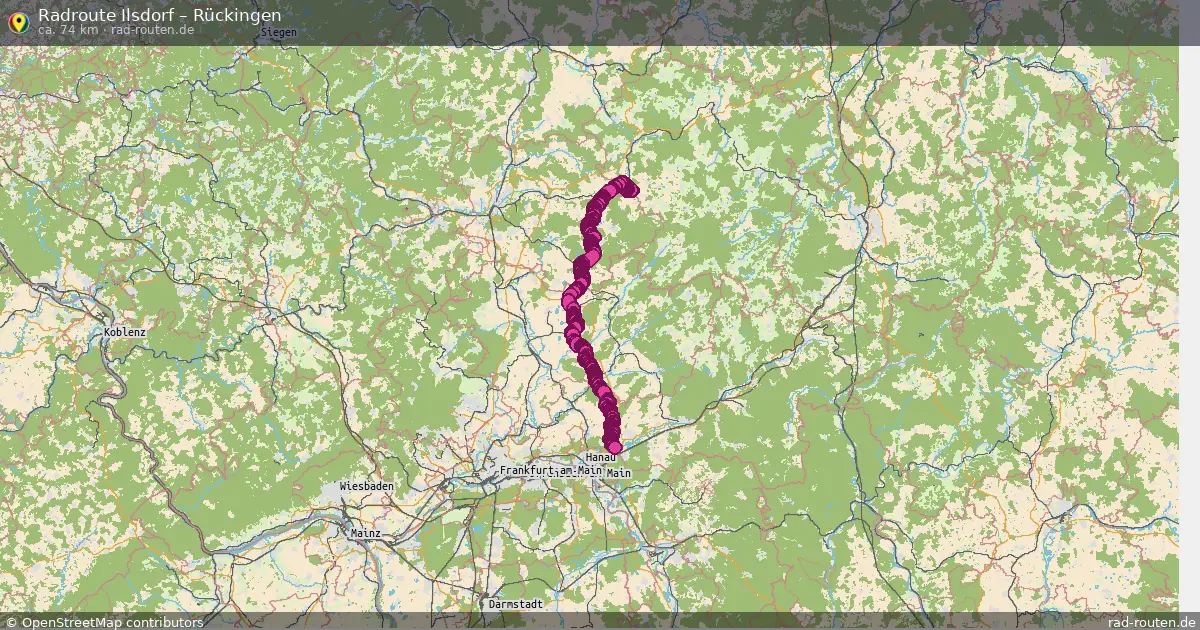 Radtour Ilsdorf – Rückingen