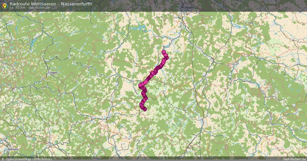 Radtour Wettsaasen – Nassenerfurth