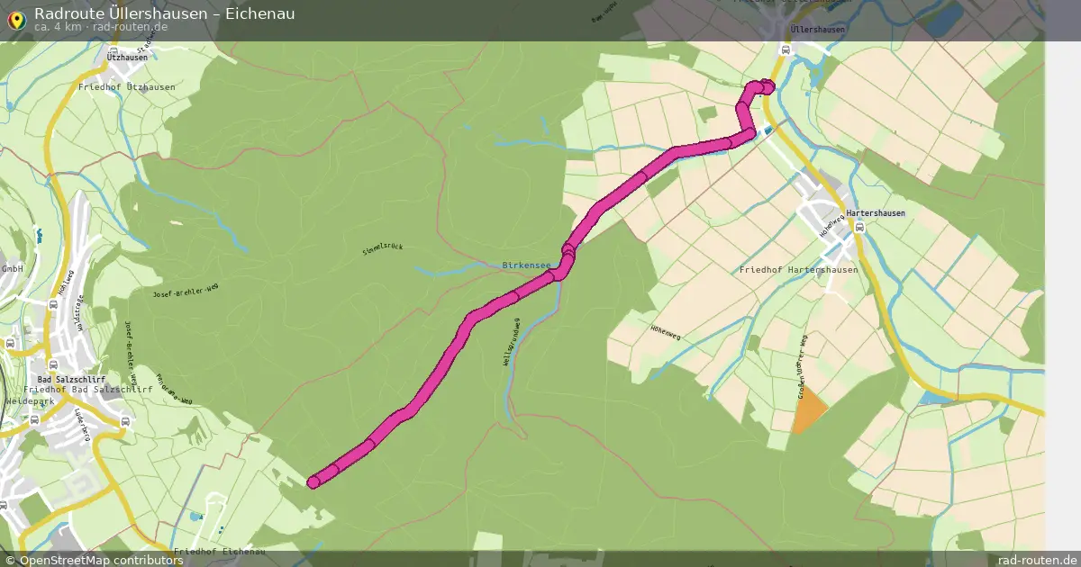 Radtour Üllershausen – Eichenau