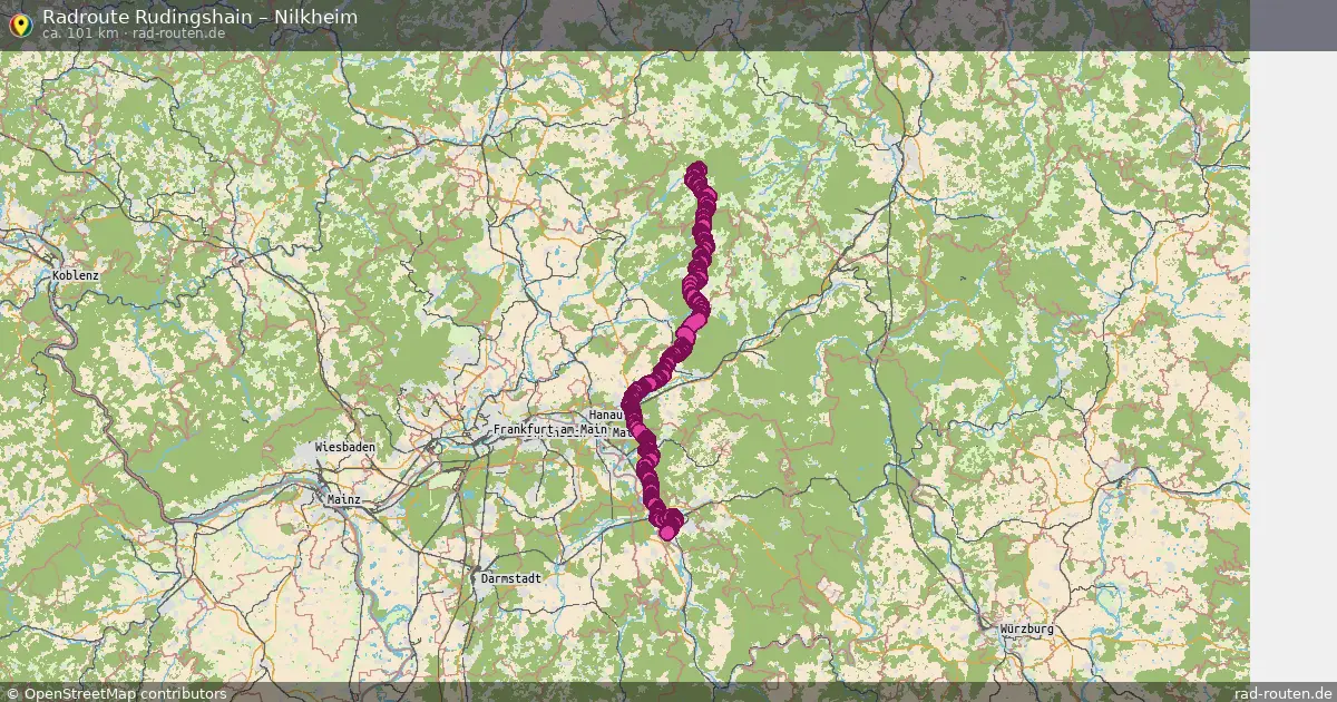 Radtour Rudingshain – Nilkheim