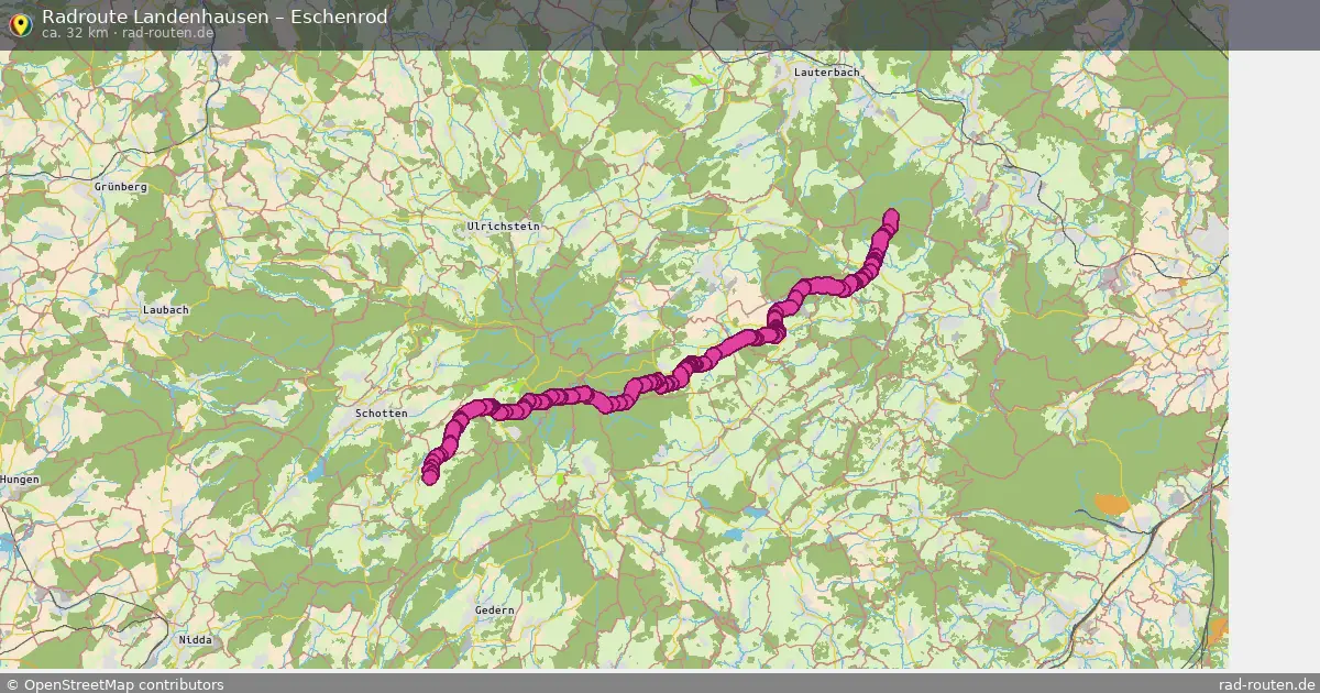 Radtour Landenhausen – Eschenrod