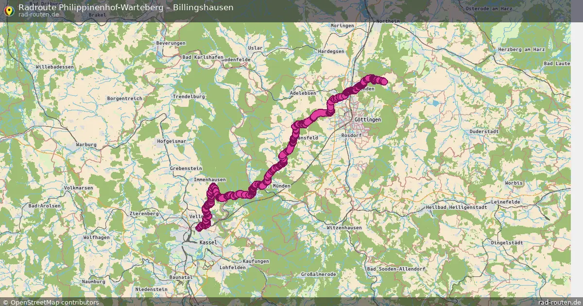 Radtour Philippinenhof-Warteberg – Billingshausen