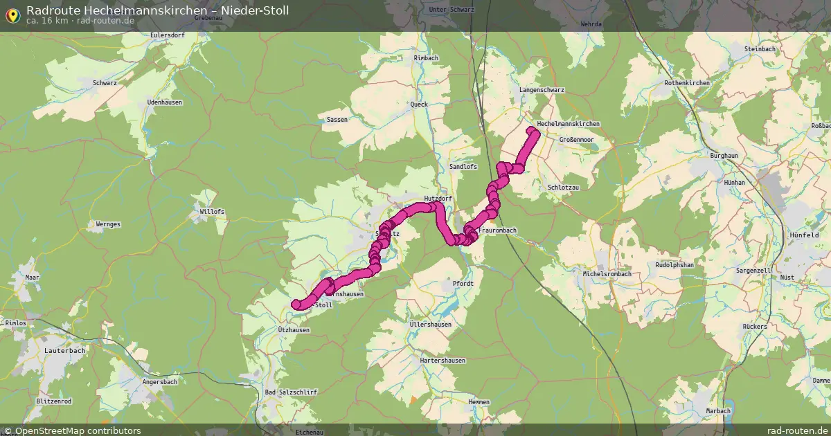Radtour Hechelmannskirchen – Nieder-Stoll