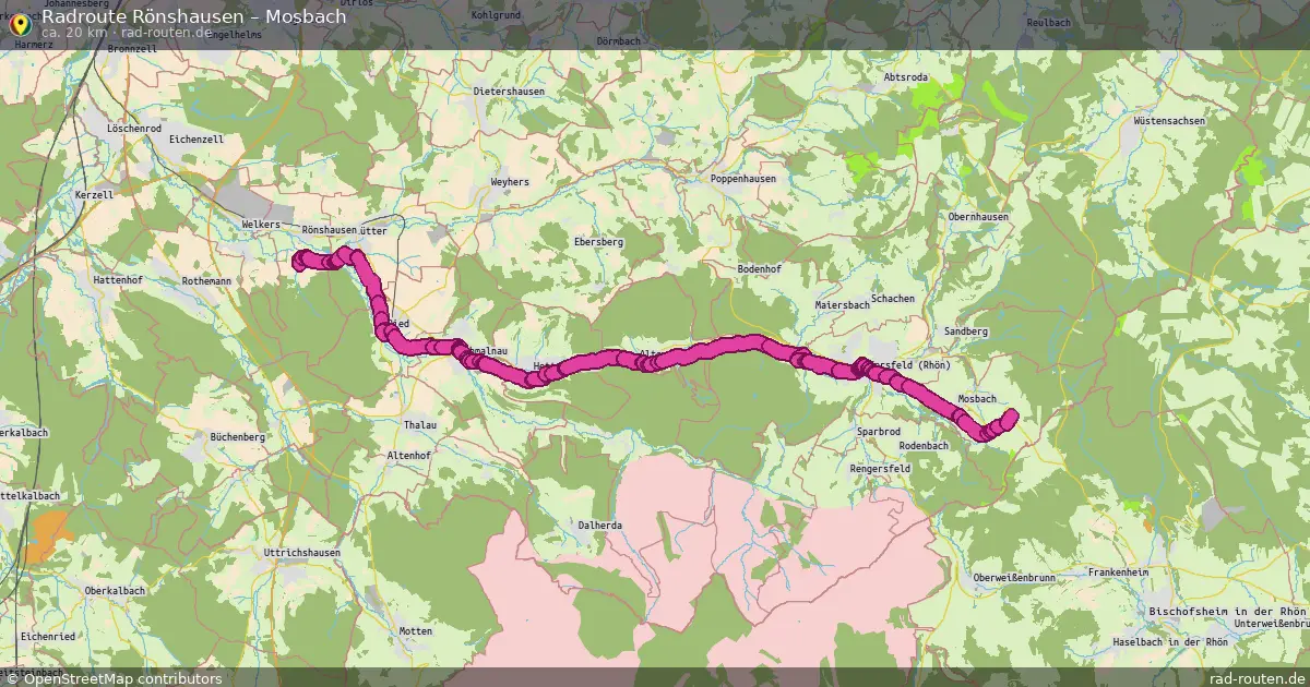 Radtour Rönshausen – Mosbach