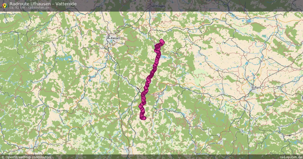 Radtour Ufhausen – Vatterode