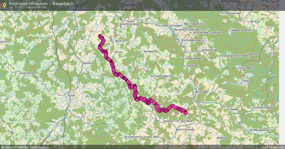 Radtour Ufhausen – Bauerbach