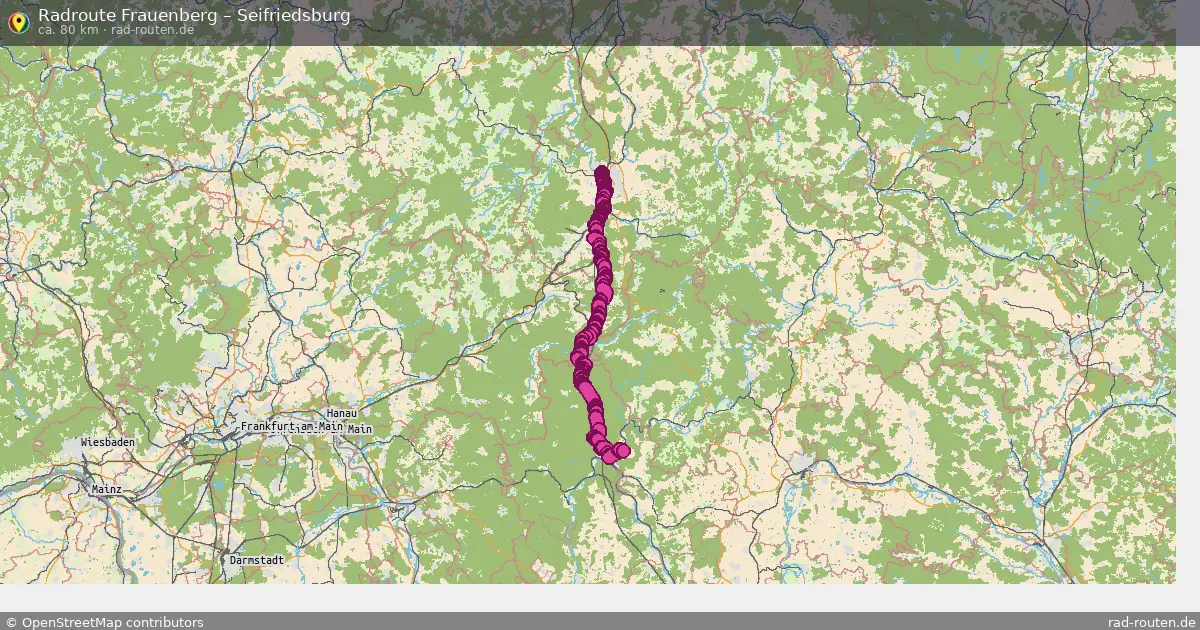 Radtour Frauenberg – Seifriedsburg