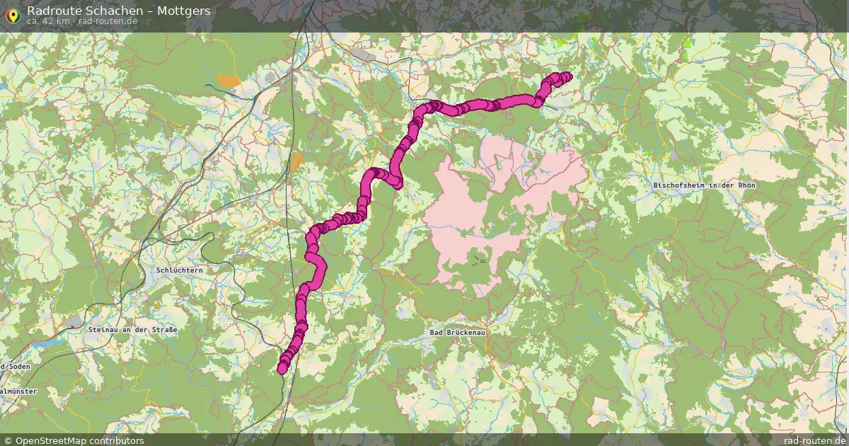 Radtour Schachen – Mottgers