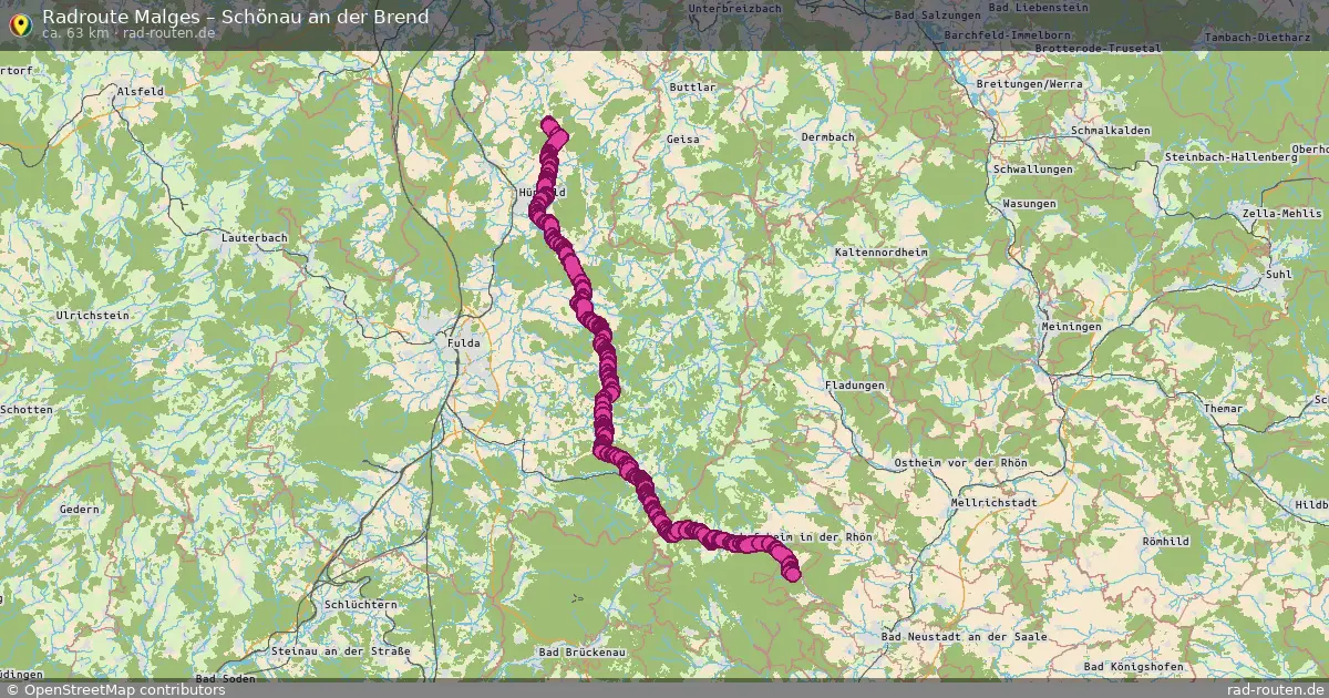 Radtour Malges – Schönau An Der Brend