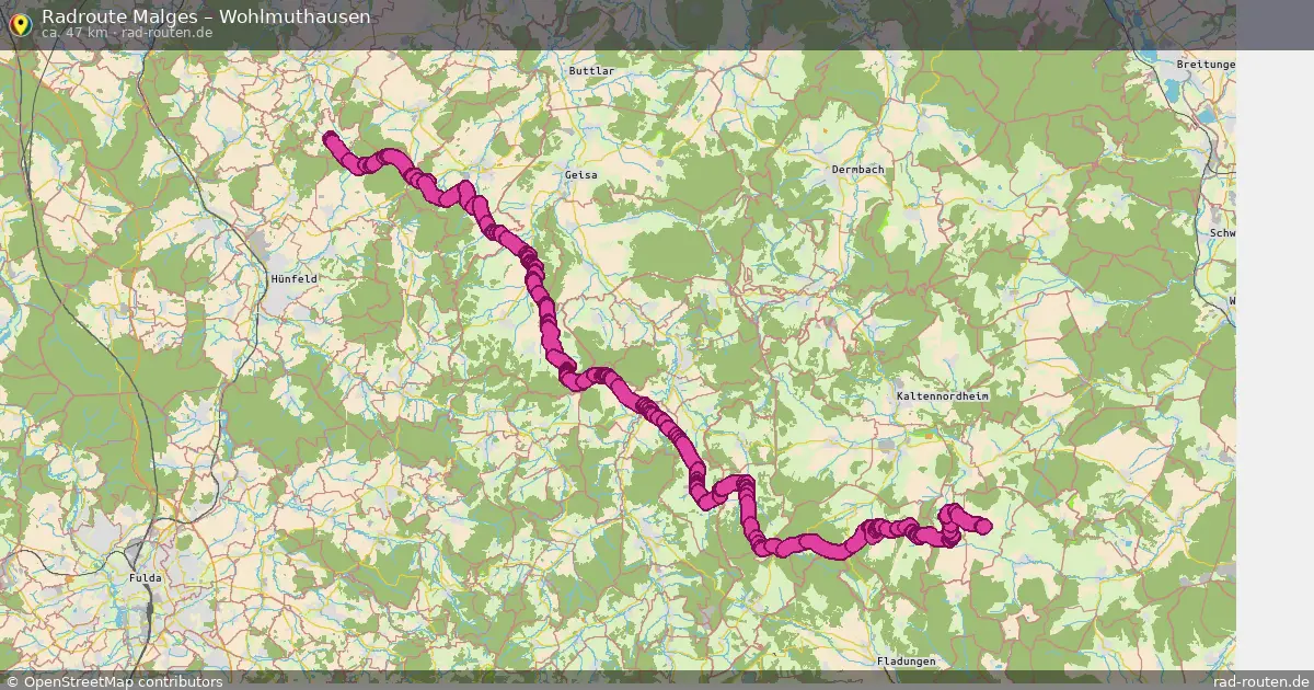 Radtour Malges – Wohlmuthausen