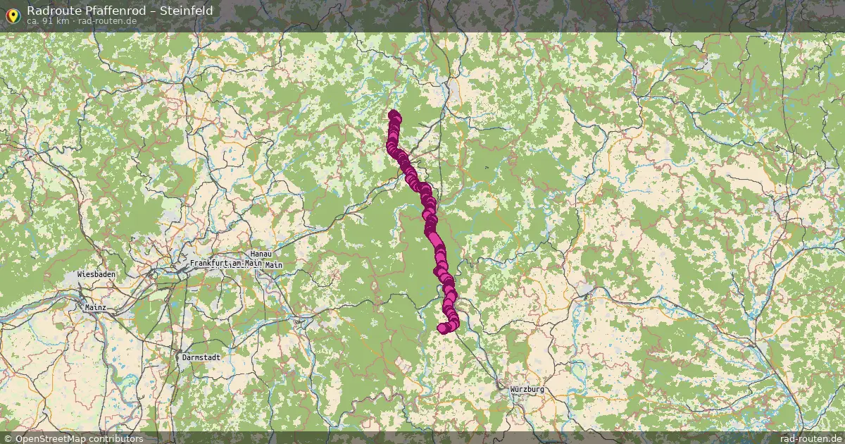 Radtour Pfaffenrod – Steinfeld