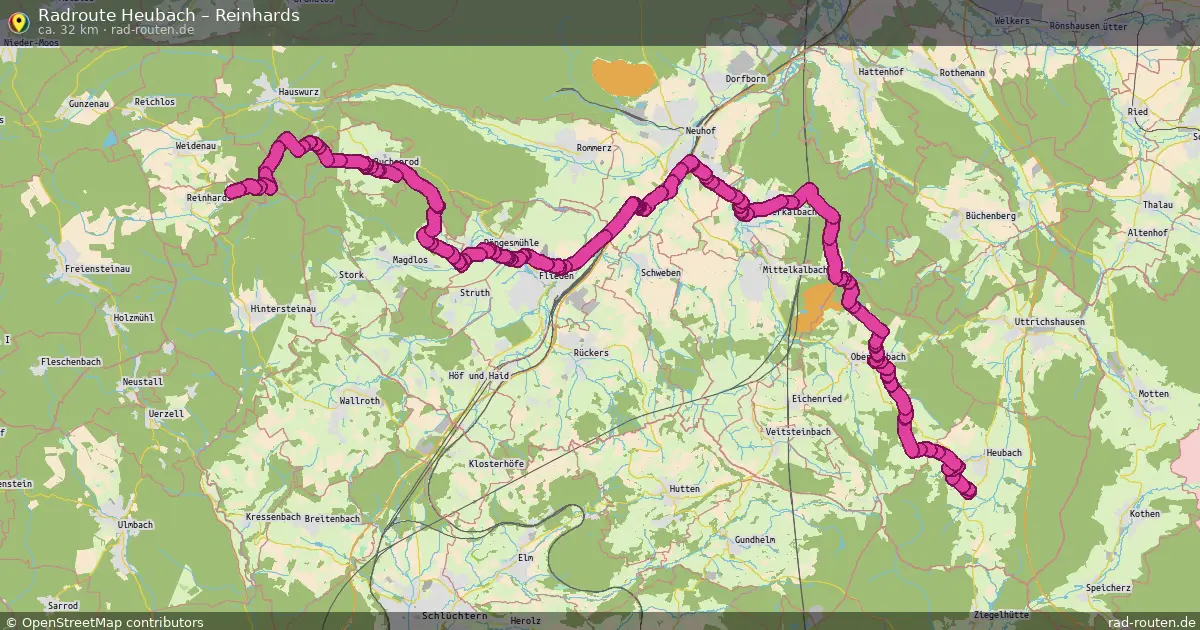 Radtour Heubach – Reinhards