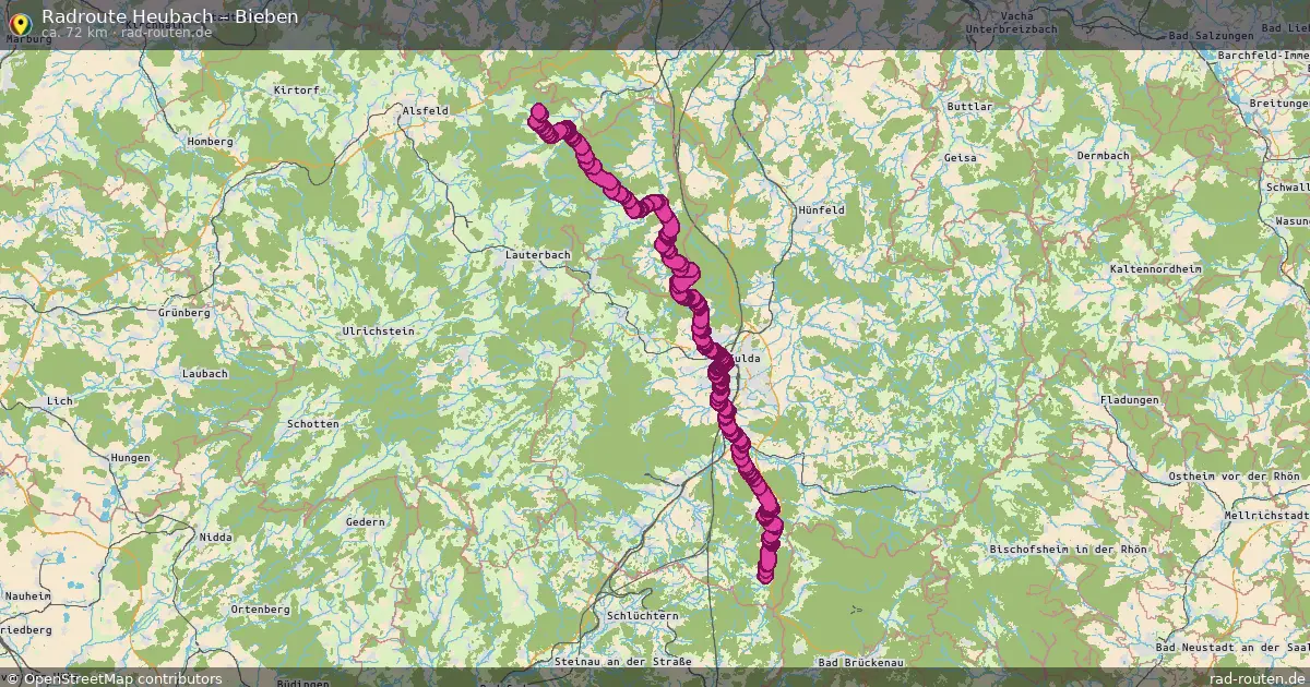 Radtour Heubach – Bieben