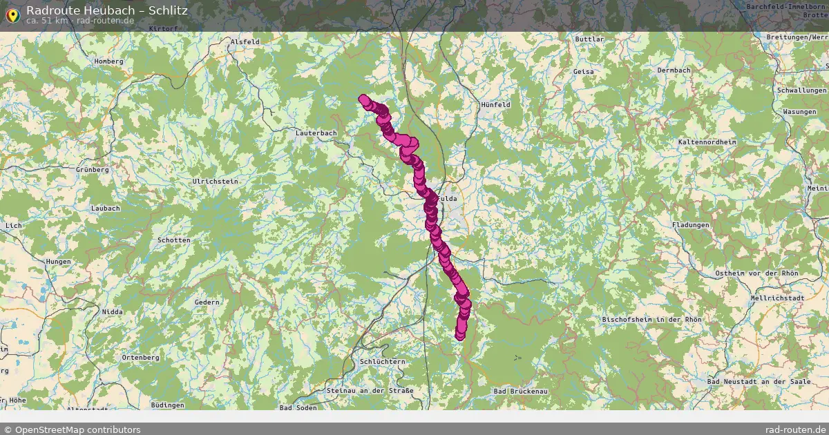 Radtour Heubach – Schlitz