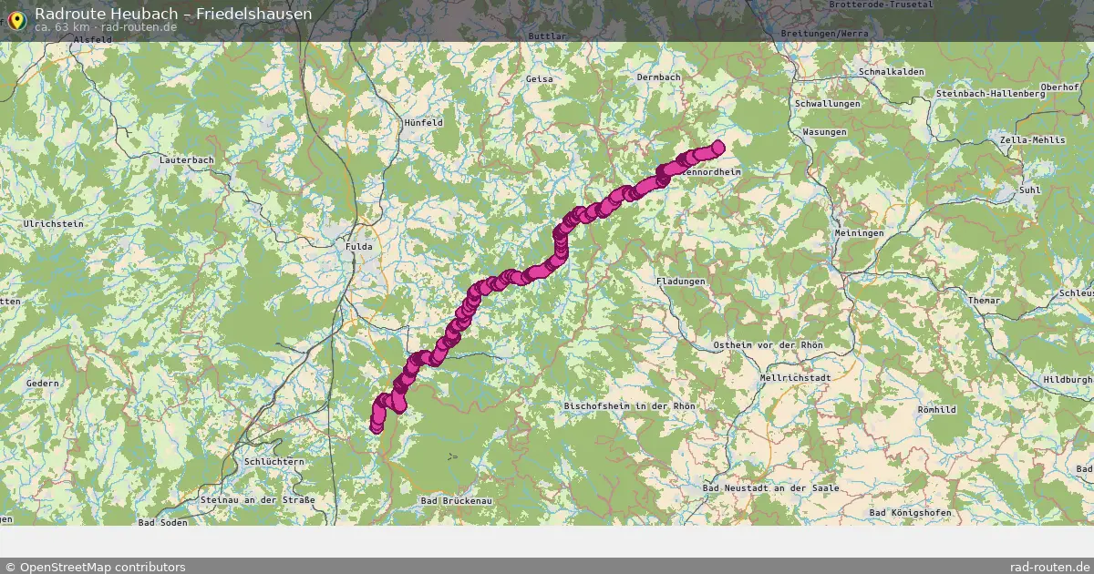 Radtour Heubach – Friedelshausen