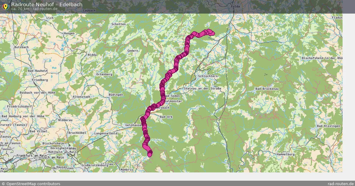 Radtour Neuhof – Edelbach