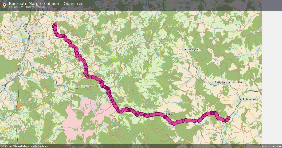 Radtour Margretenhaun – Oberstreu