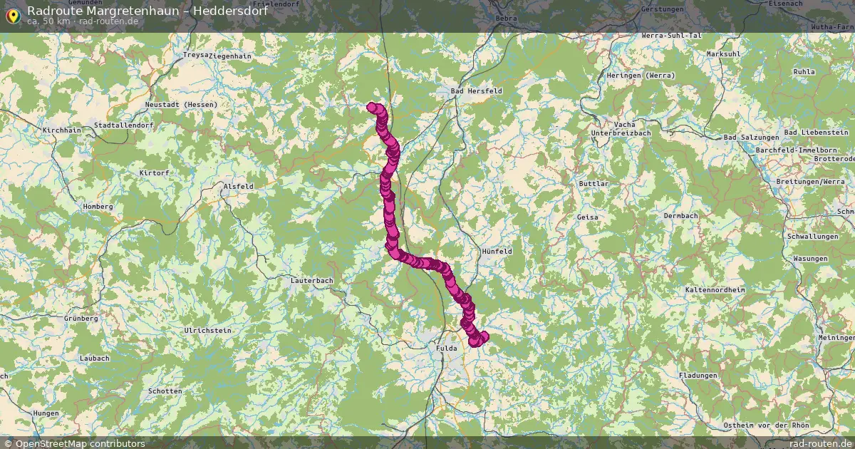 Radtour Margretenhaun – Heddersdorf