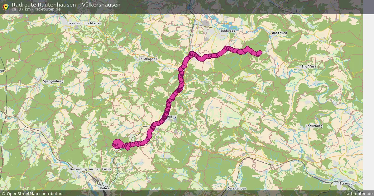 Radtour Rautenhausen – Völkershausen