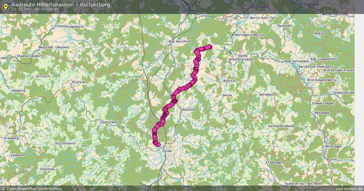 Radtour Hillartshausen – Aschenberg