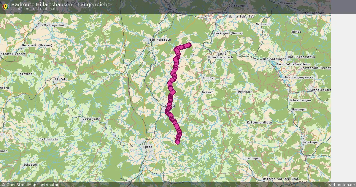 Radtour Hillartshausen – Langenbieber