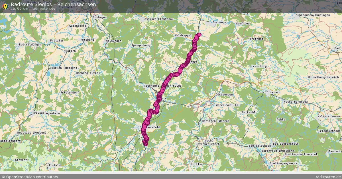 Radtour Sieglos – Reichensachsen