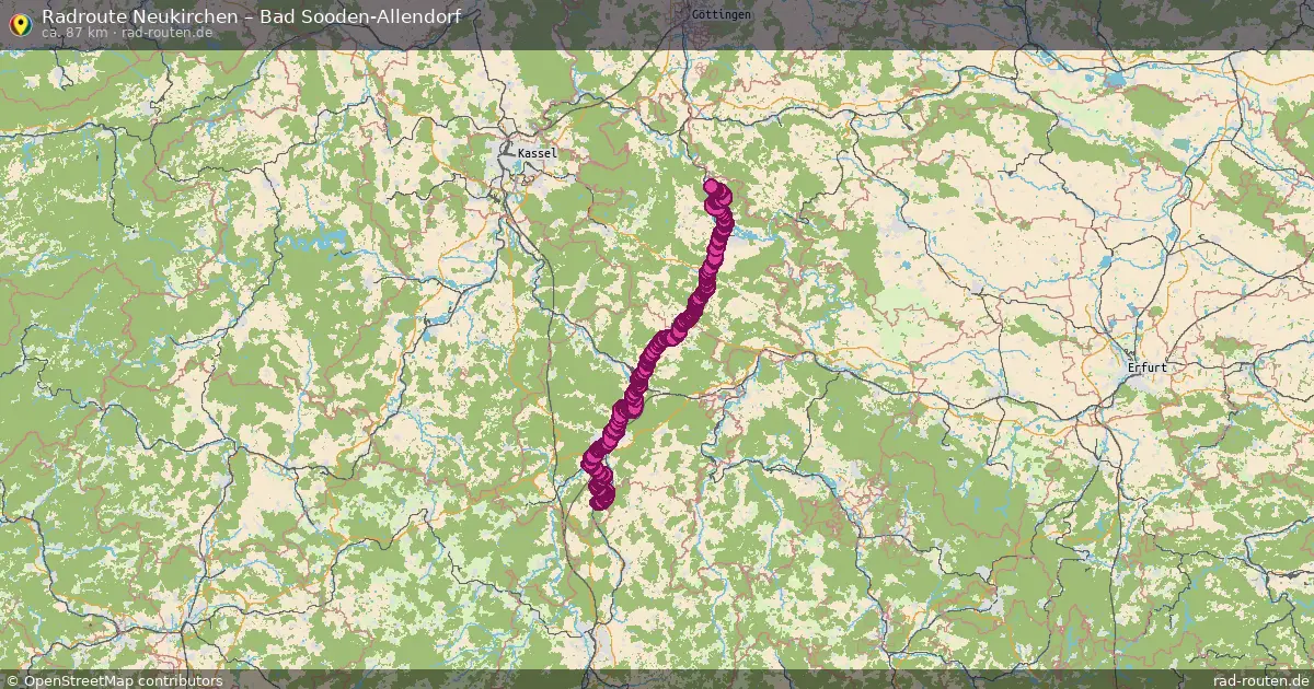 Radtour Neukirchen – Bad Sooden-Allendorf