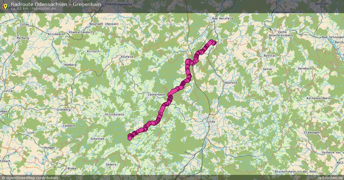 Radtour Odensachsen – Grebenhain