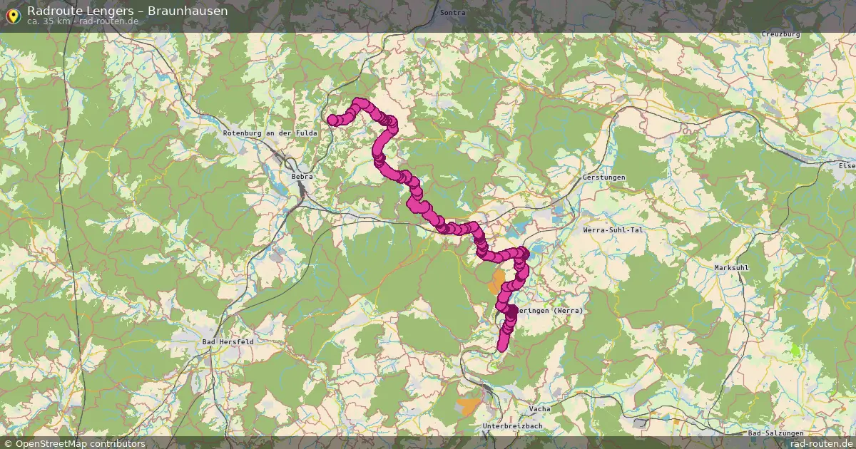 Radtour Lengers – Braunhausen