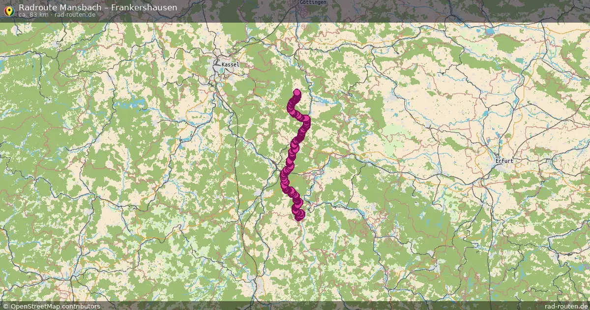 Radtour Mansbach – Frankershausen