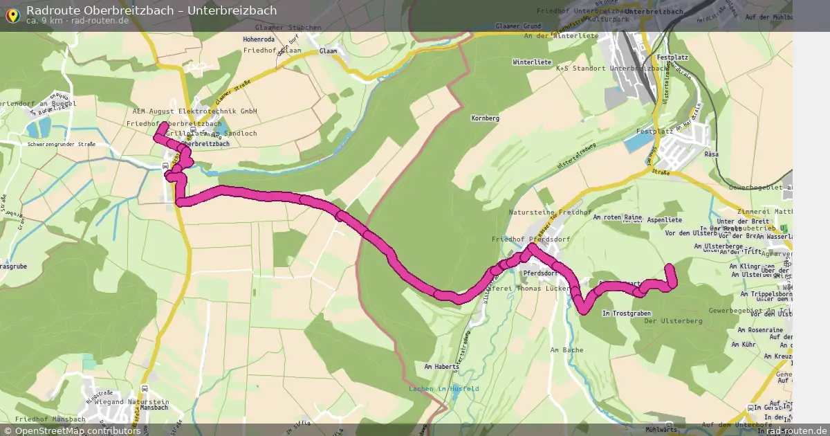Radtour Oberbreitzbach – Unterbreizbach
