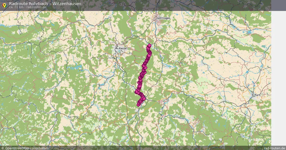 Radtour Rohrbach – Witzenhausen