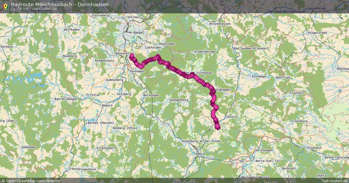 Radtour Mönchhosbach – Dennhausen