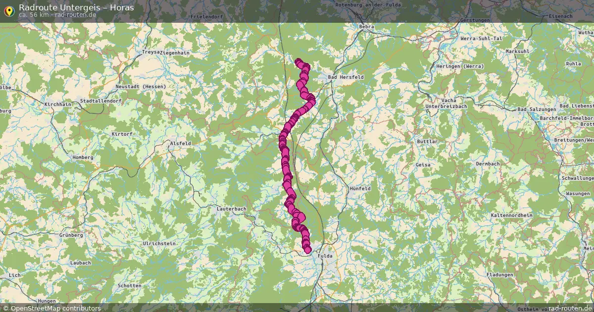 Radtour Untergeis – Horas