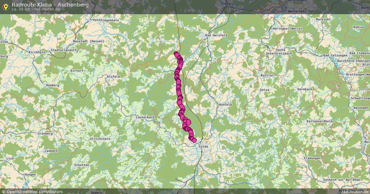 Radtour Kleba – Aschenberg