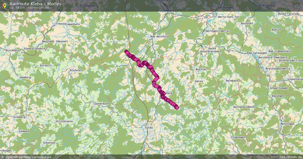 Radtour Kleba – Morles