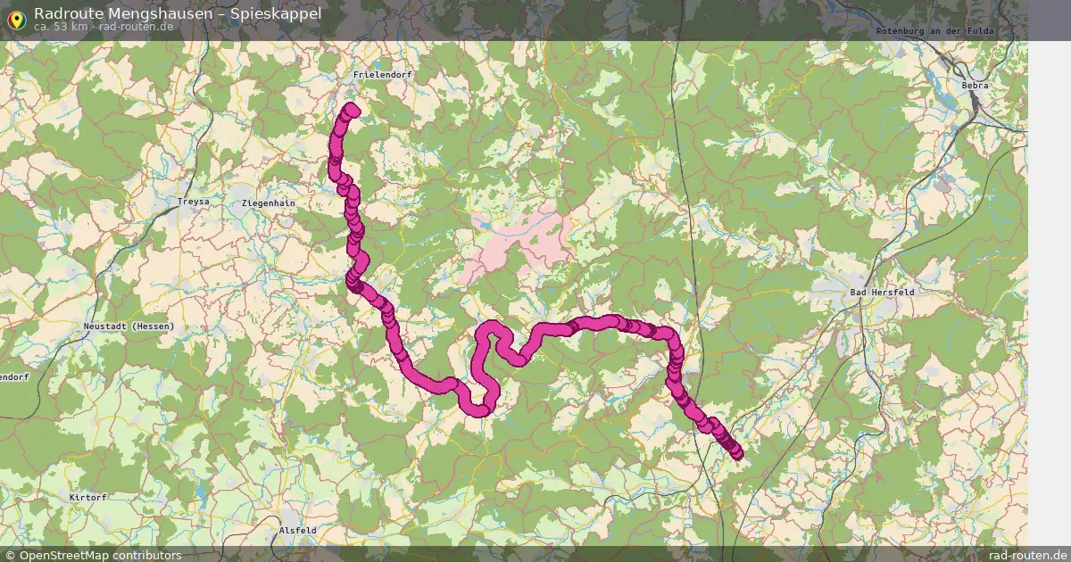 Radtour Mengshausen – Spieskappel