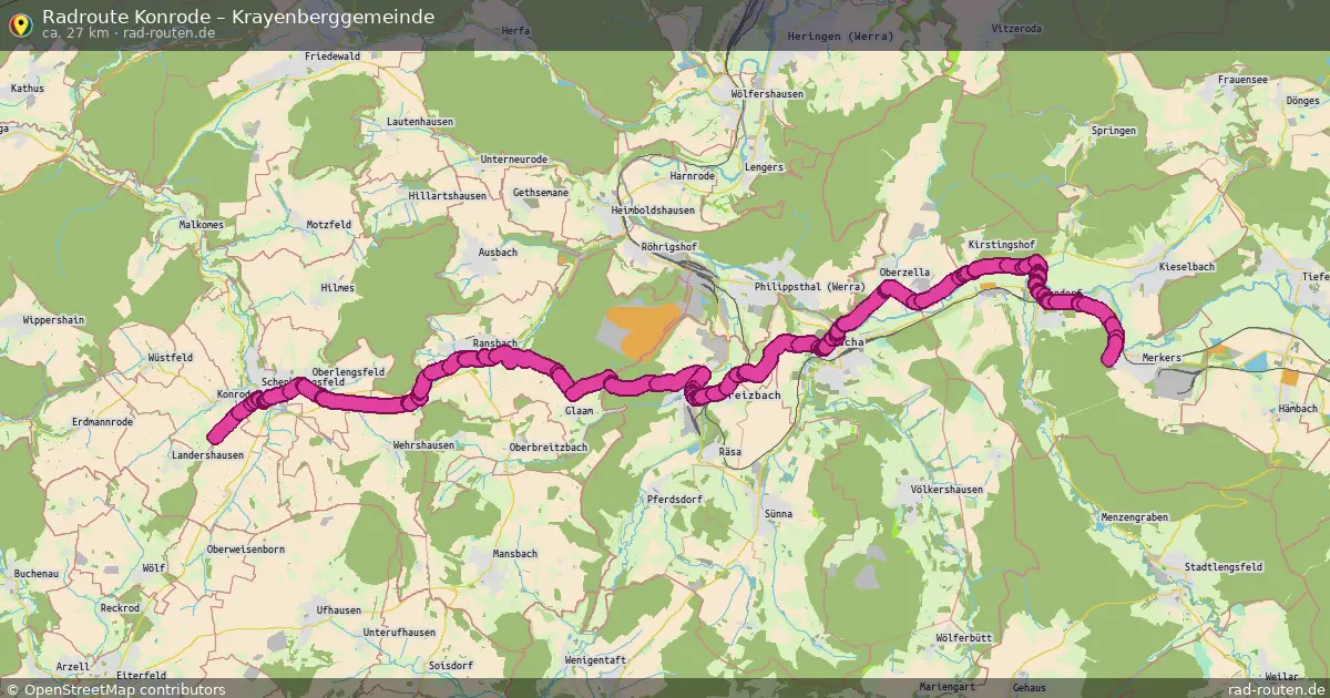 Radtour Konrode – Krayenberggemeinde