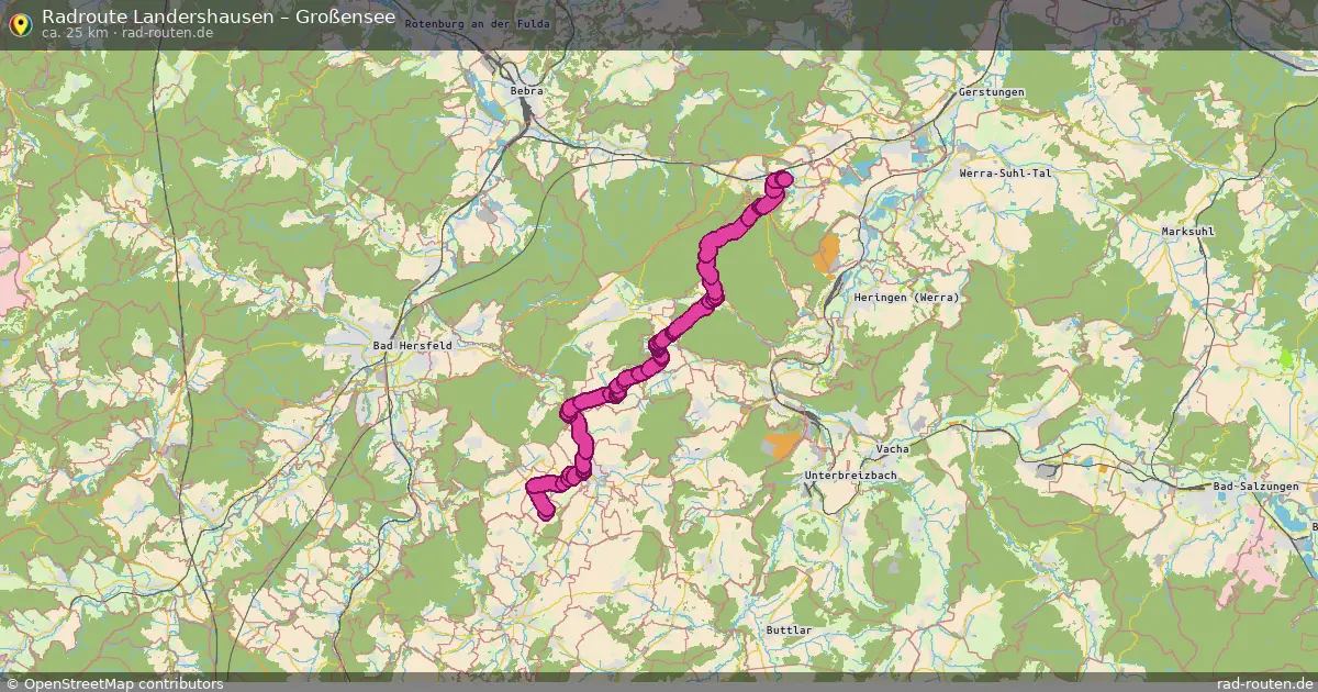 Radtour Landershausen – Großensee