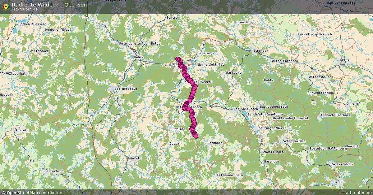 Radtour Wildeck – Oechsen