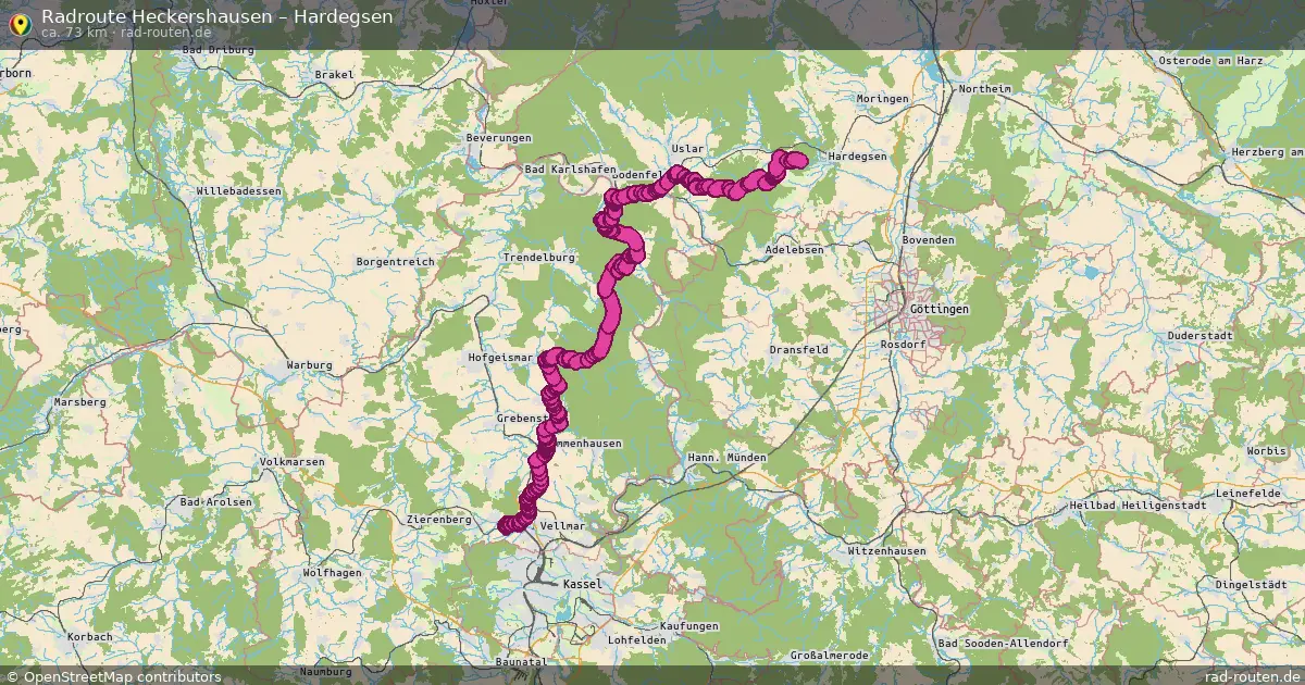 Radtour Heckershausen – Hardegsen