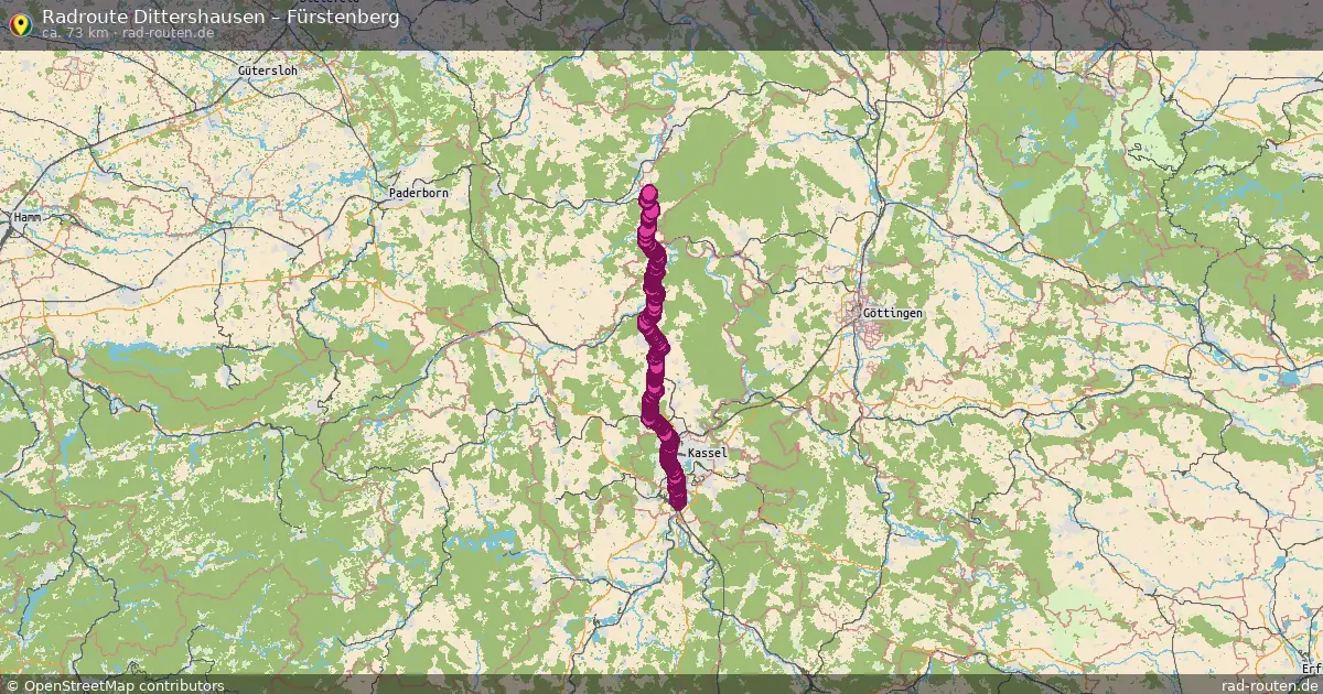 Radtour Dittershausen – Fürstenberg