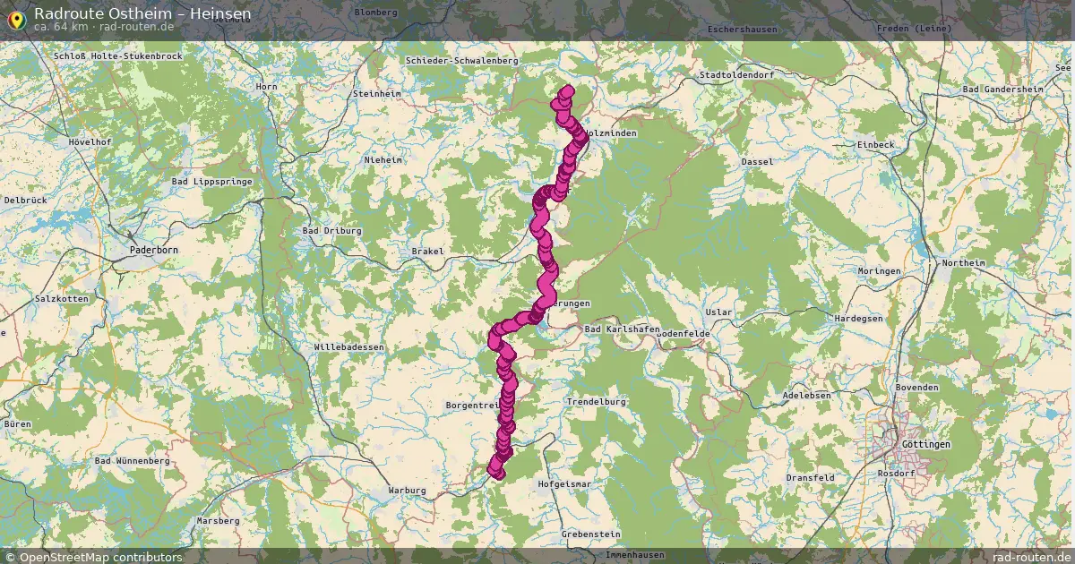 Radtour Ostheim – Heinsen