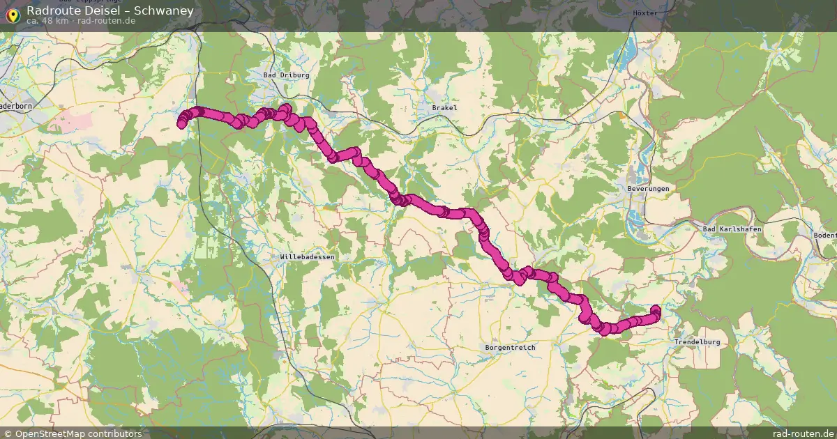 Radtour Deisel – Schwaney