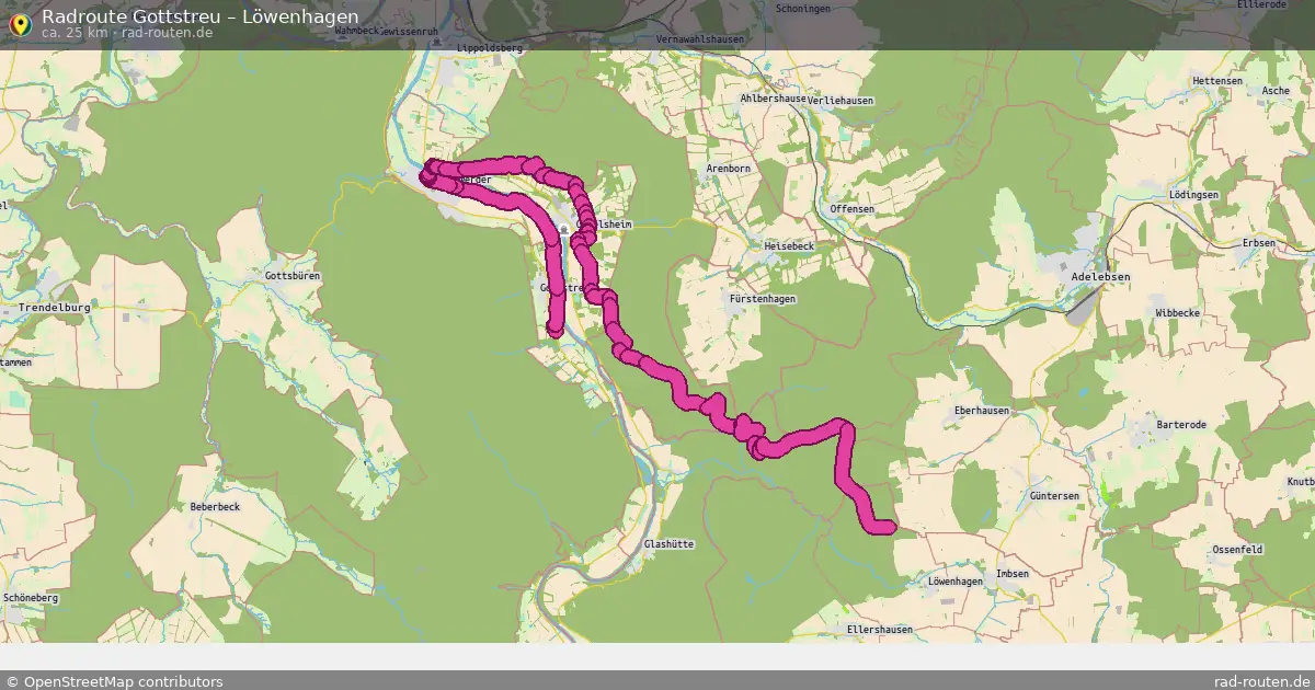 Radtour Gottstreu – Löwenhagen