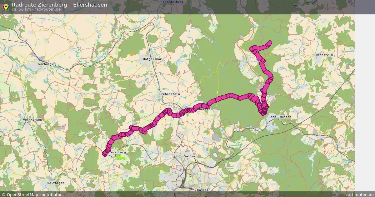 Radtour Zierenberg – Ellershausen