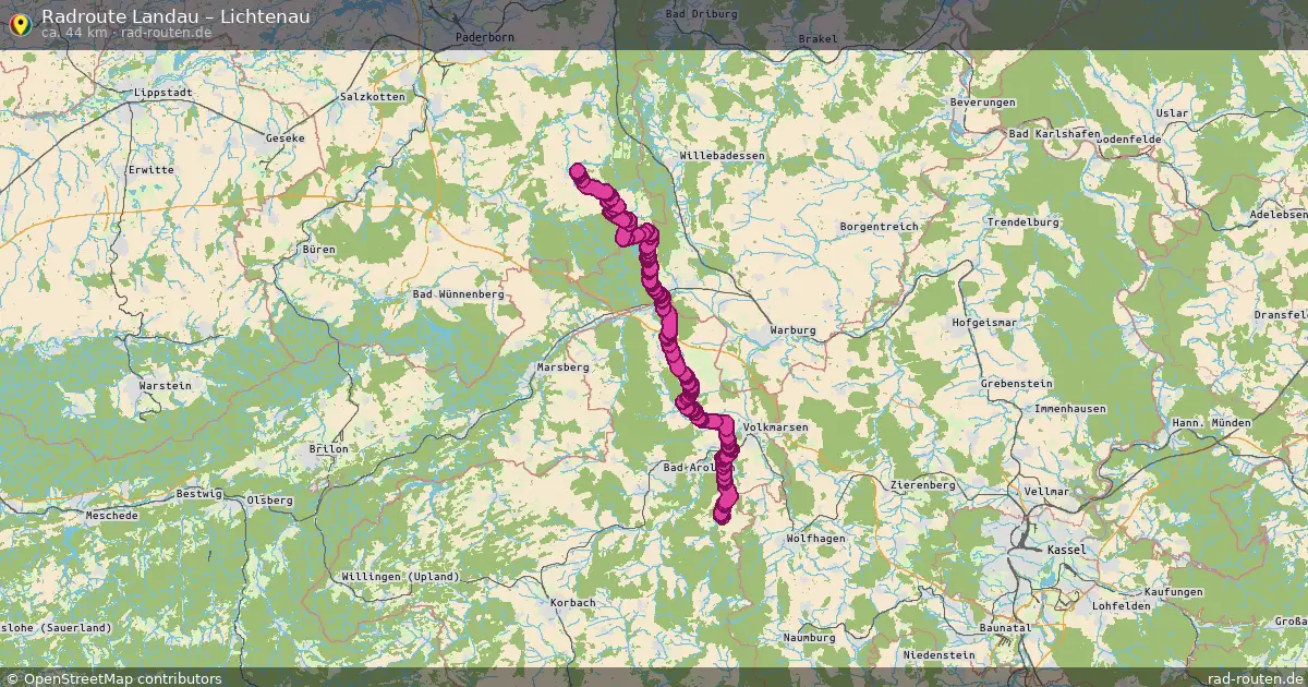 Radtour Landau – Lichtenau